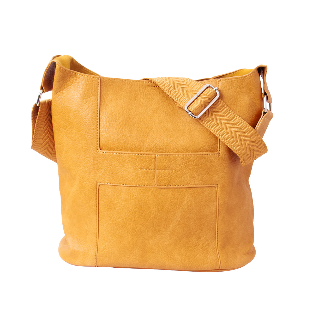 Bag ANNA large crossbody bag - ocher