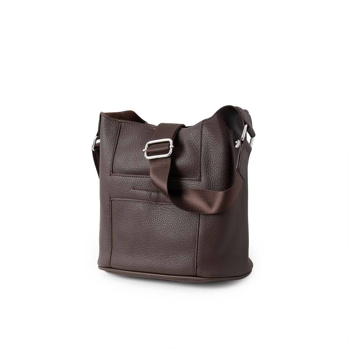 Bag ANNA small crossbody bag - dark brown