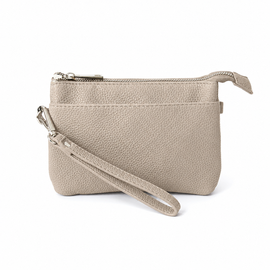 662607 Veske ANNA clutch - mørk beige