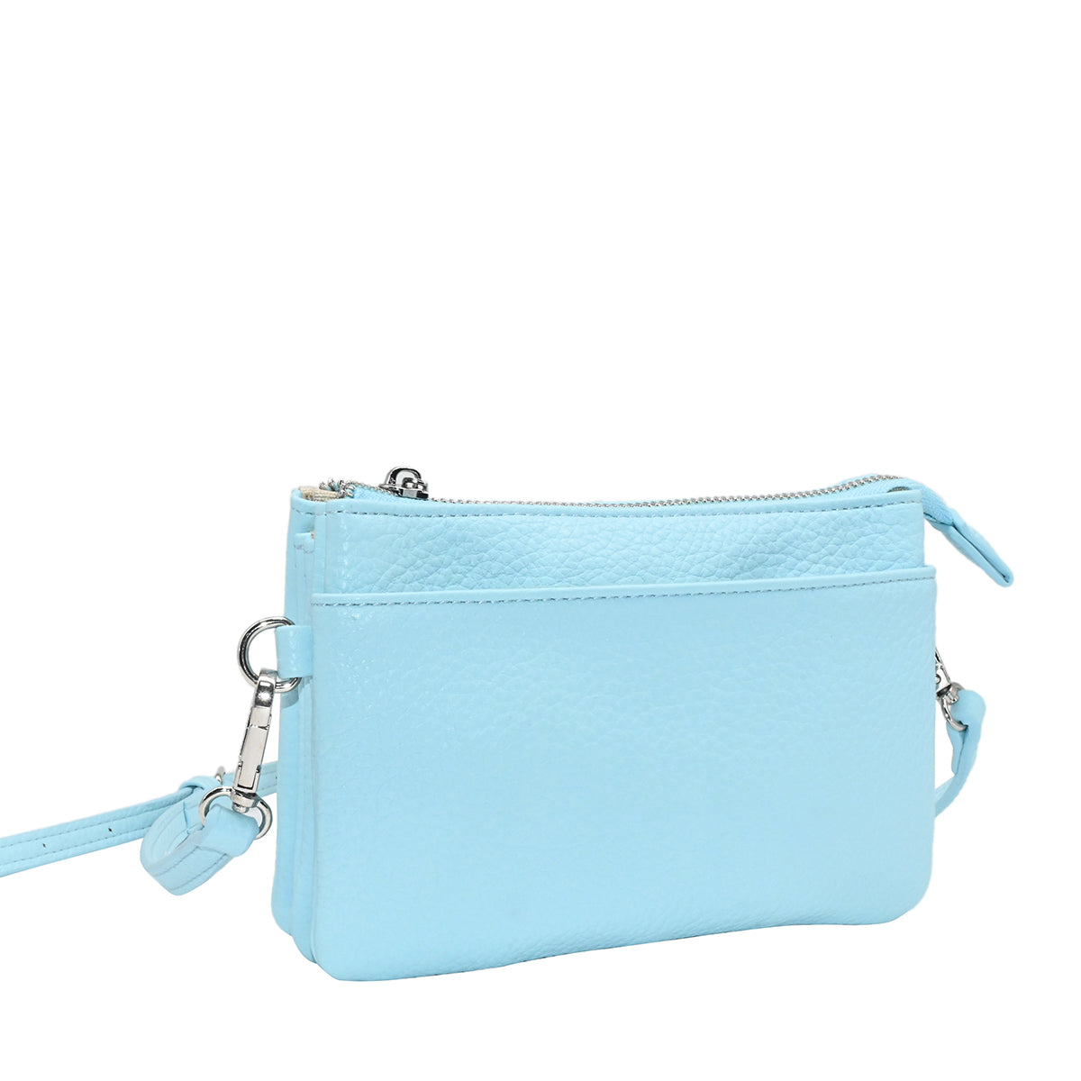 Bag ANNA clutch - ice blue