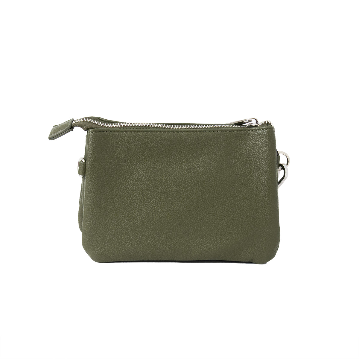 Bag ANNA clutch - olive green