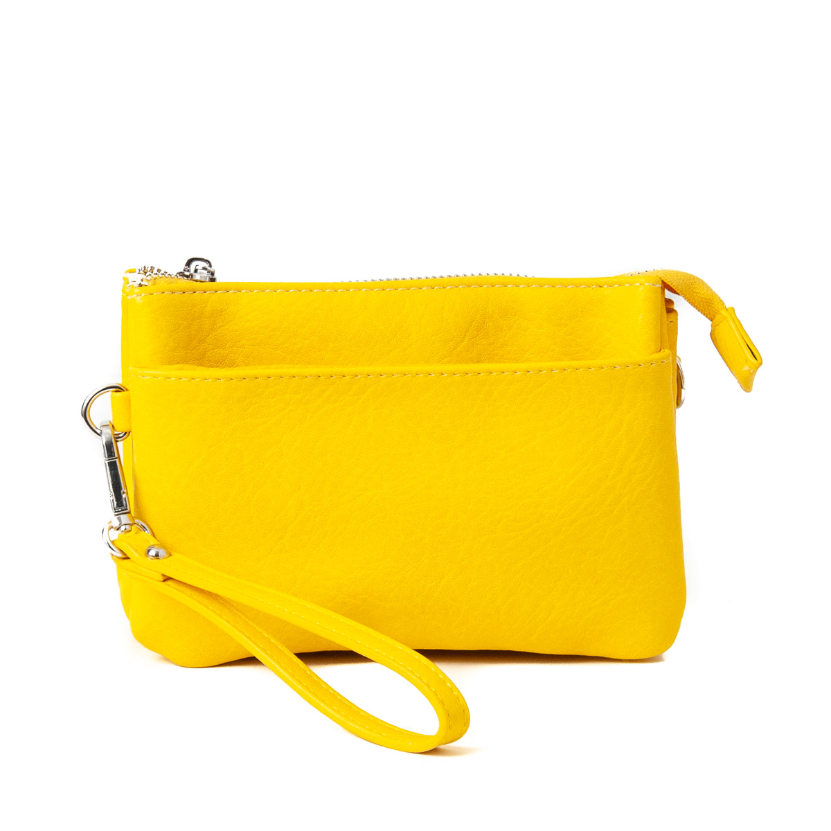 Bag ANNA clutch - yellow