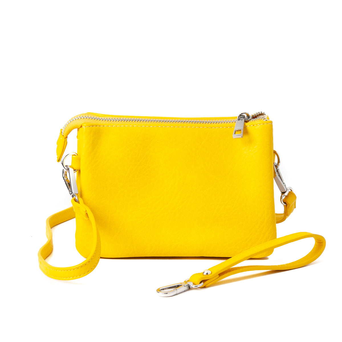 Bag ANNA clutch - yellow