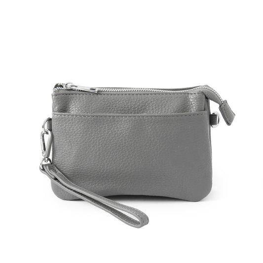 662683 Veske ANNA clutch - lys grå