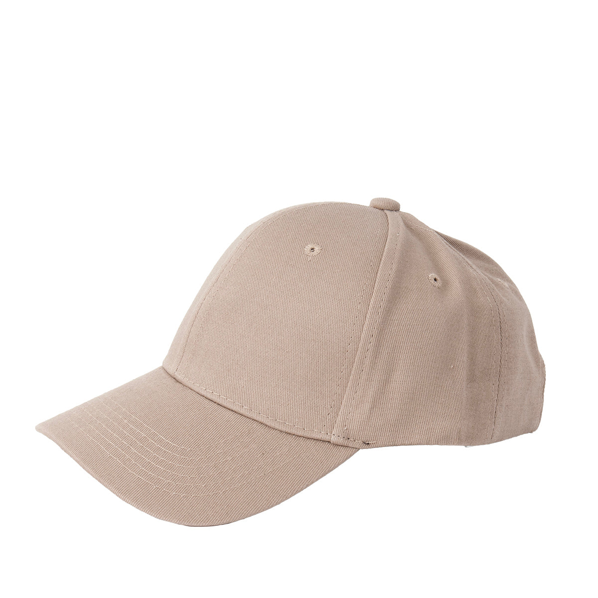 Hat, cap cotton - dark beige