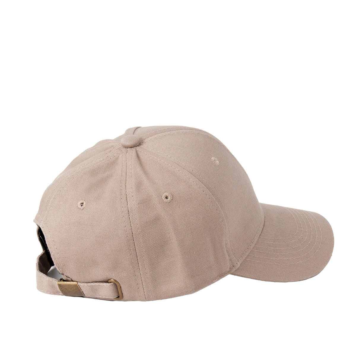 Hat, cap cotton - dark beige