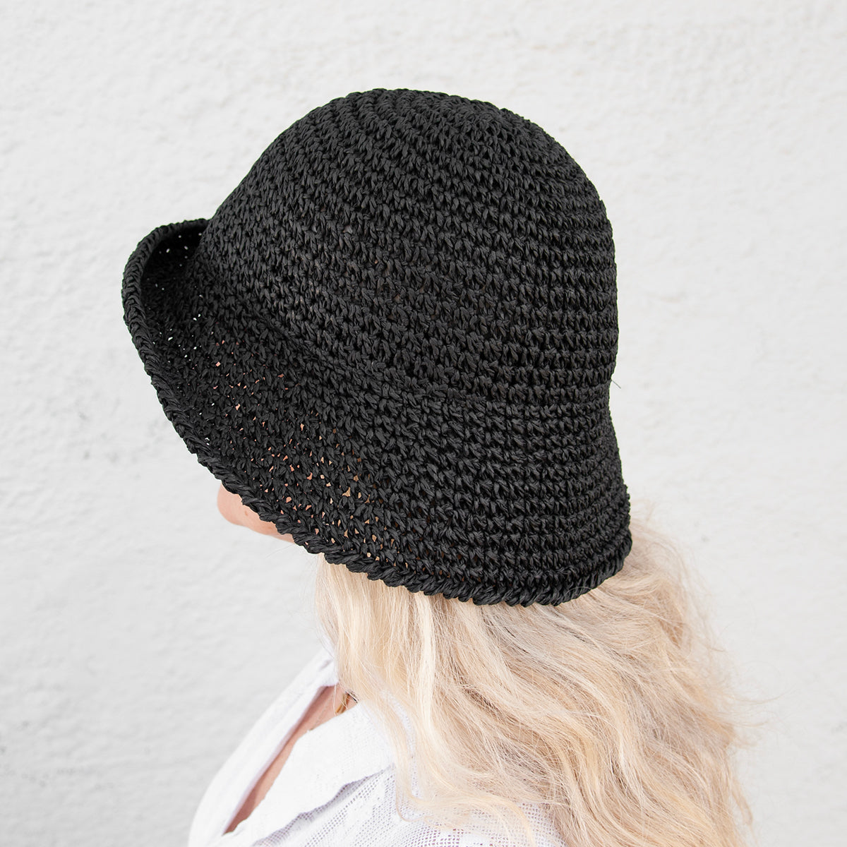 754201 LUER, Papirstrå bøttehatt