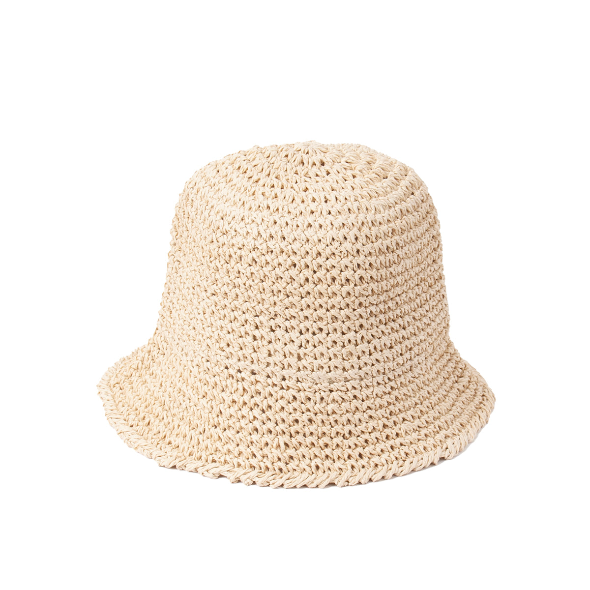 754205 LUER, Papirstrå bøttehatt