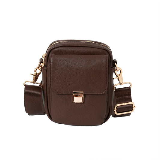 854611 Veske IDA CityBag - mørk brun