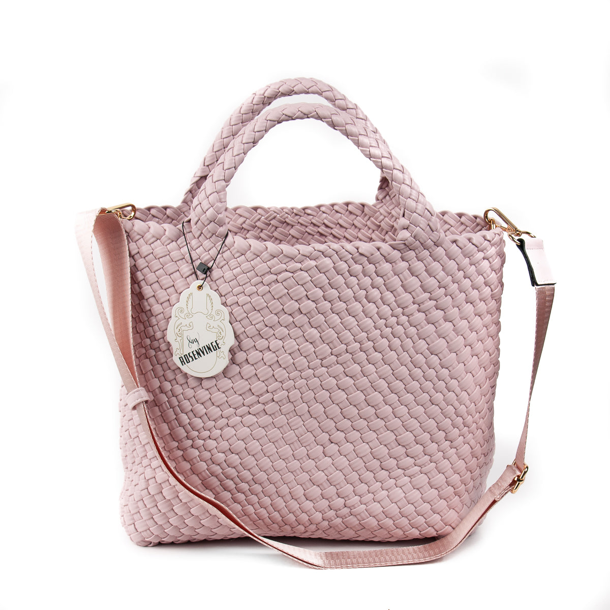 785036 Veske BILLIE Håndveske flettet - lys rosa