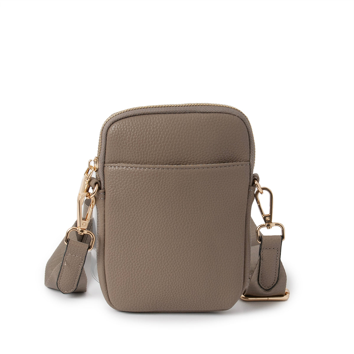 789007 Vesker, EDITH MobilBag - mørk beige