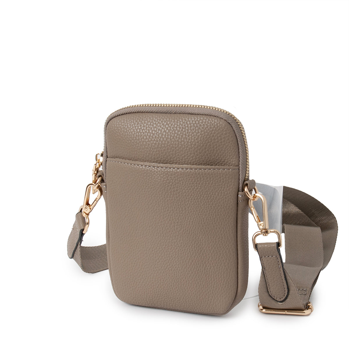 789007 Vesker, EDITH MobilBag - mørk beige