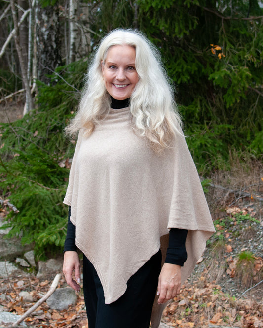 804405 Poncho Eco Kashmir - beige