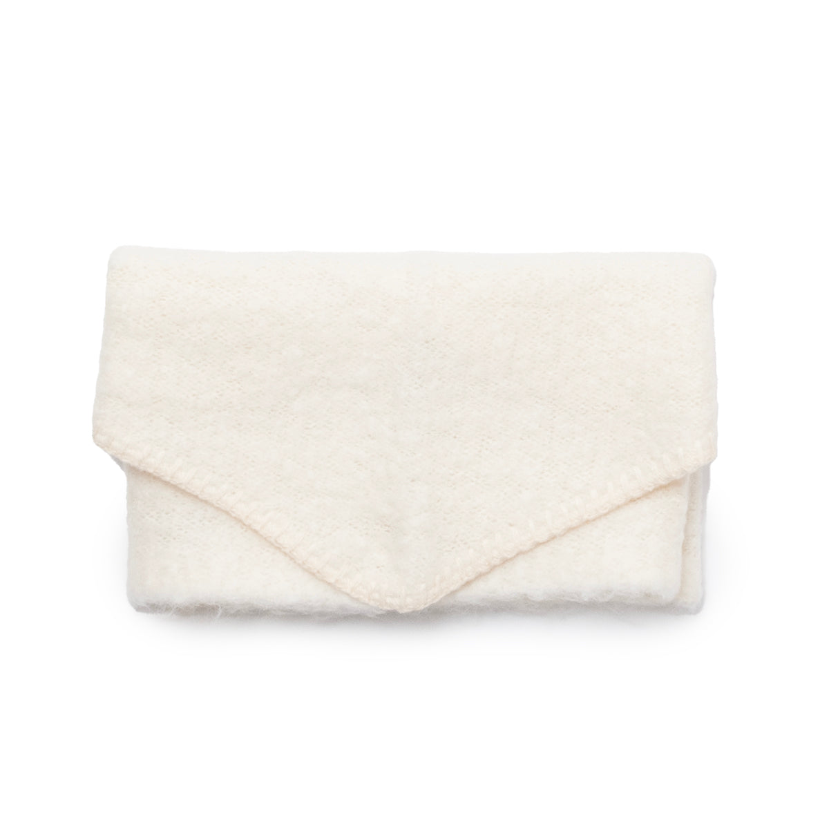 Small triangle with stitches TG16028 - offwhite