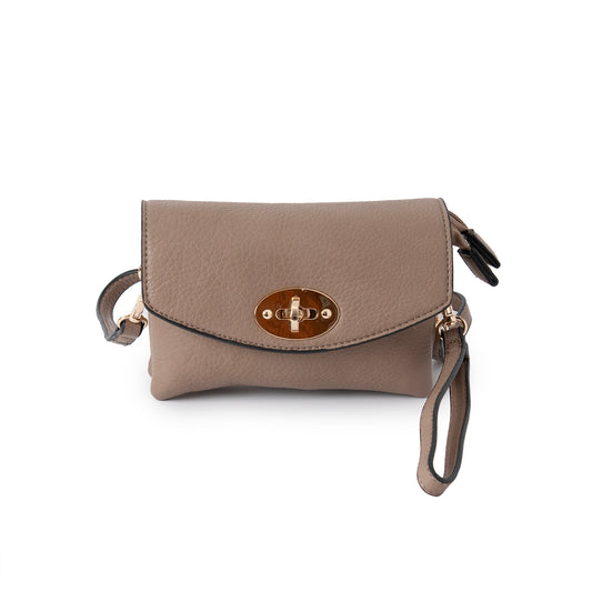 815405 Vesker, DANIELLA mini clutch - beige