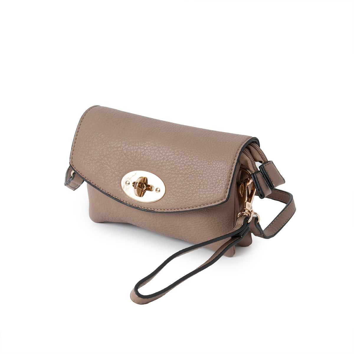 Bags, DANIELLA mini clutch - beige