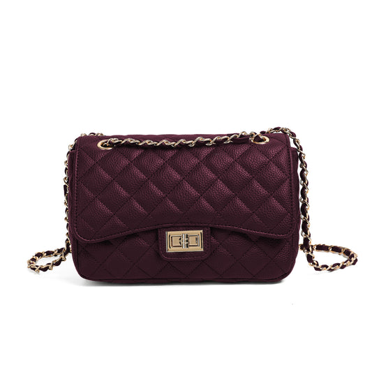 816421 Vesker, DAISY stor clutch - bordeaux