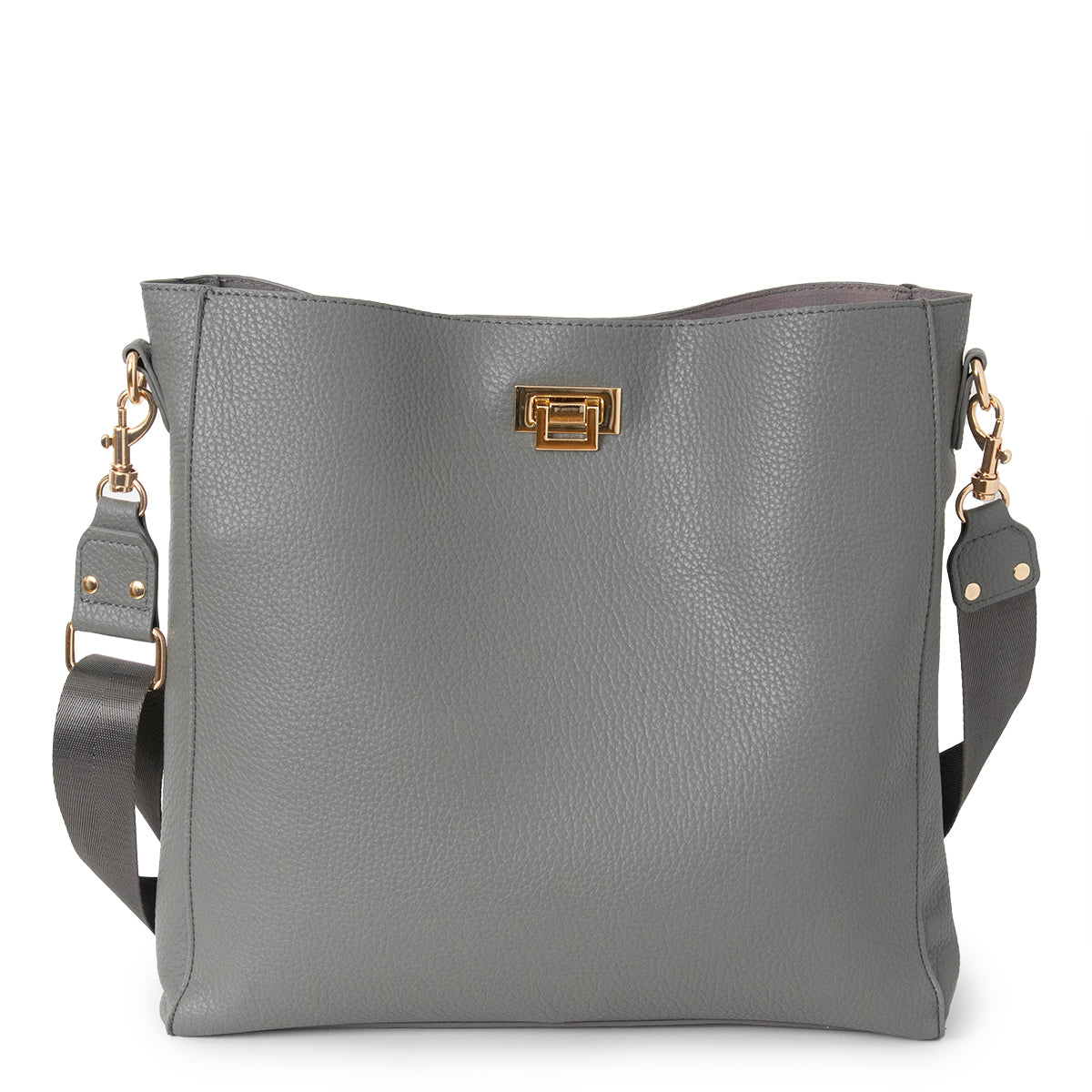 Bag DAYTON Cross bag with clip lock - grey