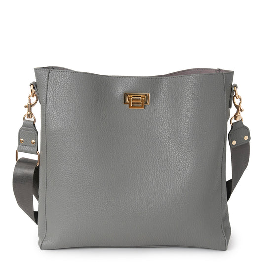Bag DAYTON Cross bag with clip lock - grey