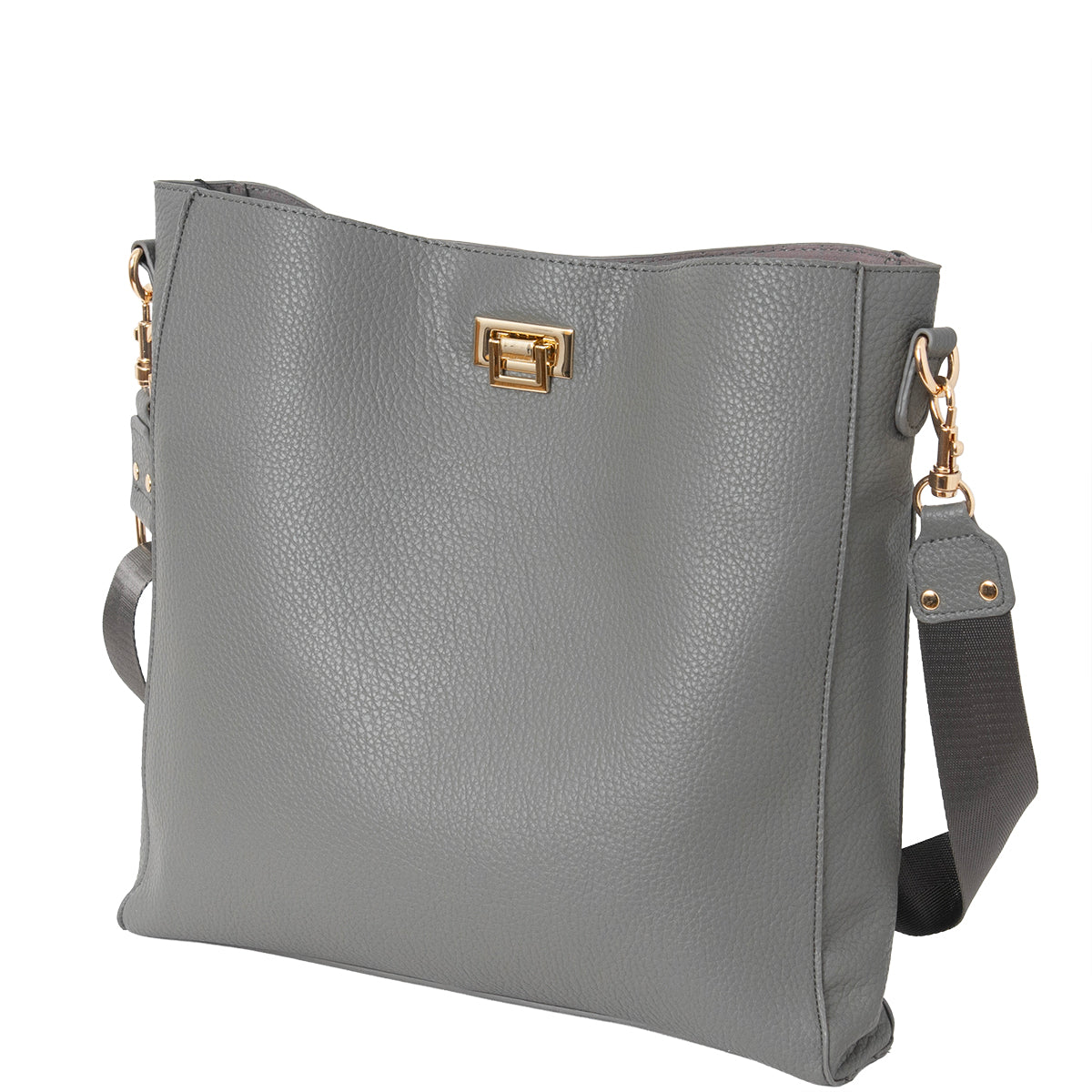 Bag DAYTON Cross bag with clip lock - grey