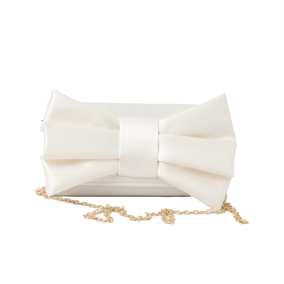 818803 Vesker, BIG BOW selskaps veske  - offwhite