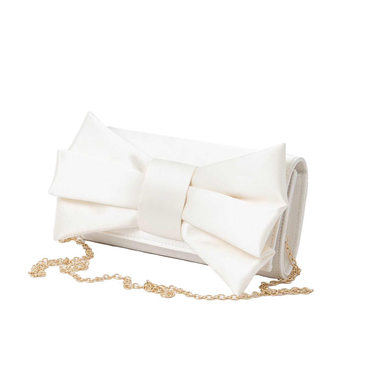 818803 Vesker, BIG BOW selskaps veske  - offwhite