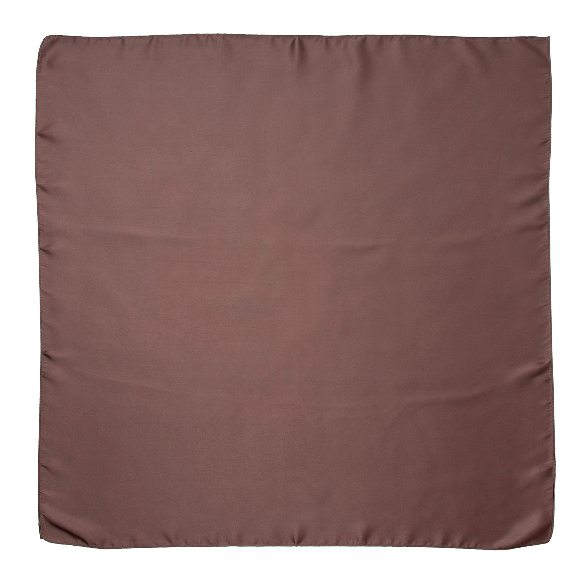 Scarf, Small plain scarf - brown
