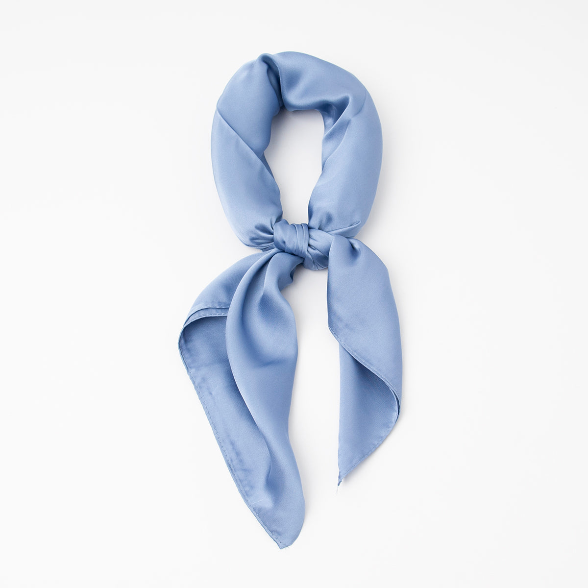 822544 Skjerf, lite skjerf ensfarget -mørk jeansblå