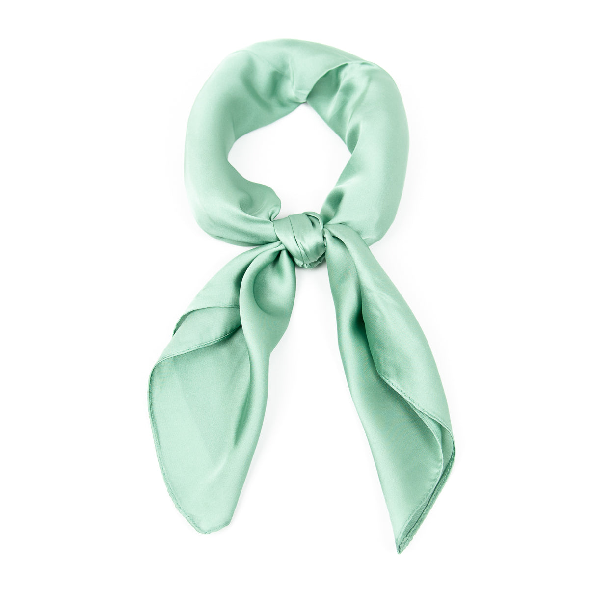 822556  Skjerf, Lite skjerf ensfarget - ny lys grønn