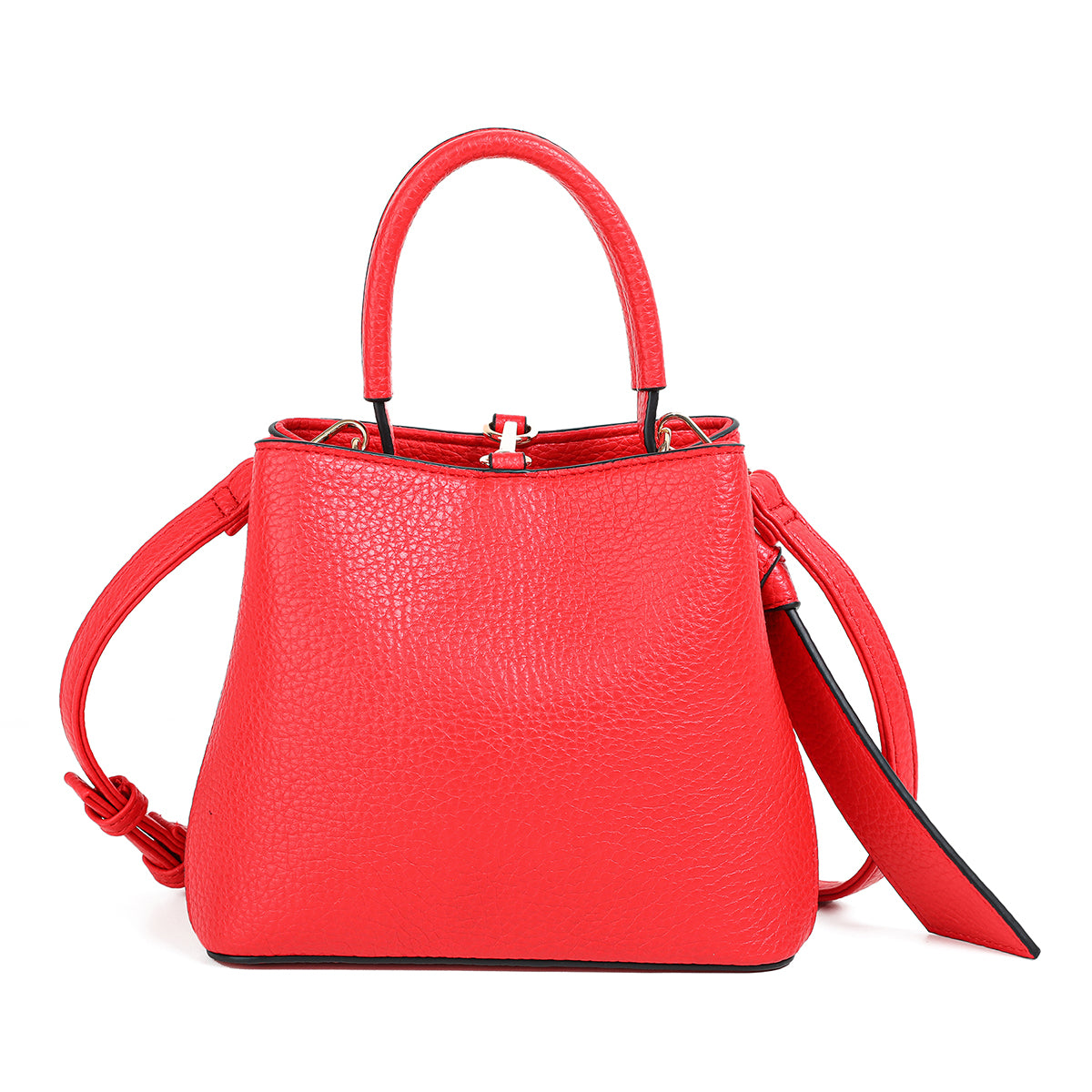 Bags, ERLE Small bucket bag - red