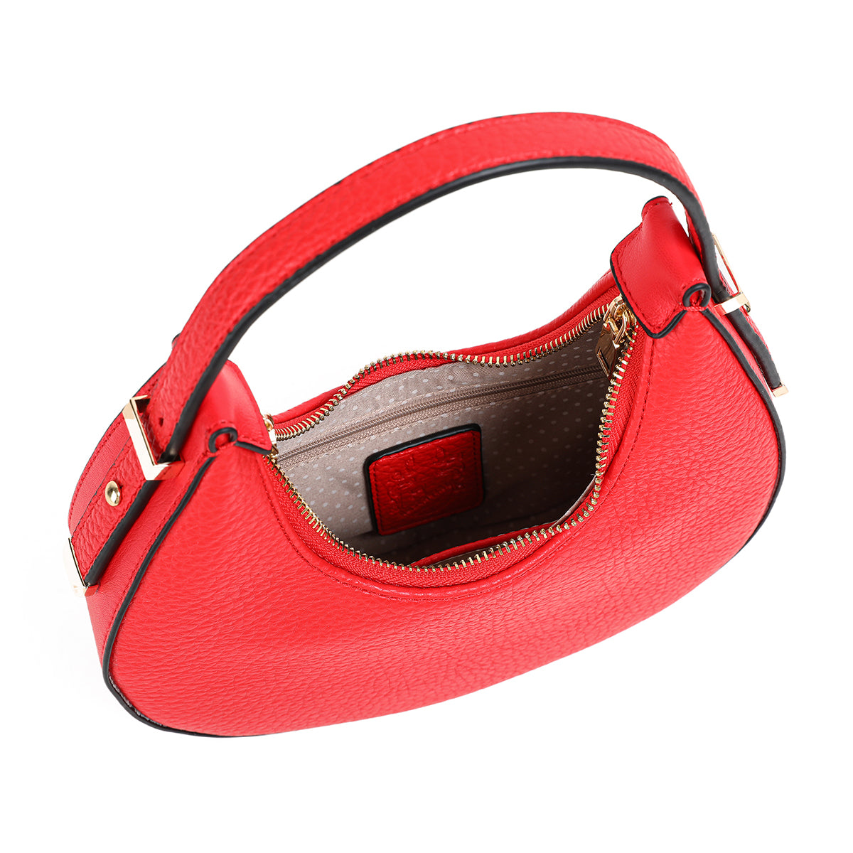 Bags, EVY Oval Handbag - red