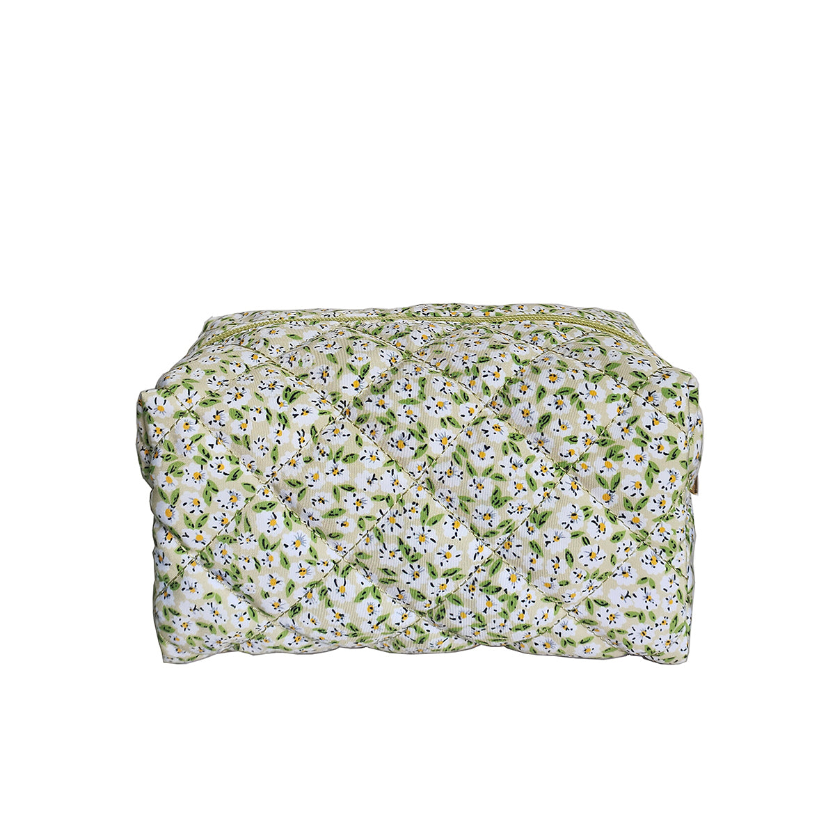 834662 Vesker, ELISABETH  MakeUp Bag - småblomstret lys GUL