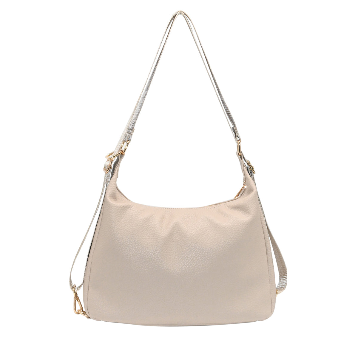 839005 Vesker, FRYD crossbag med frontlommer - beige