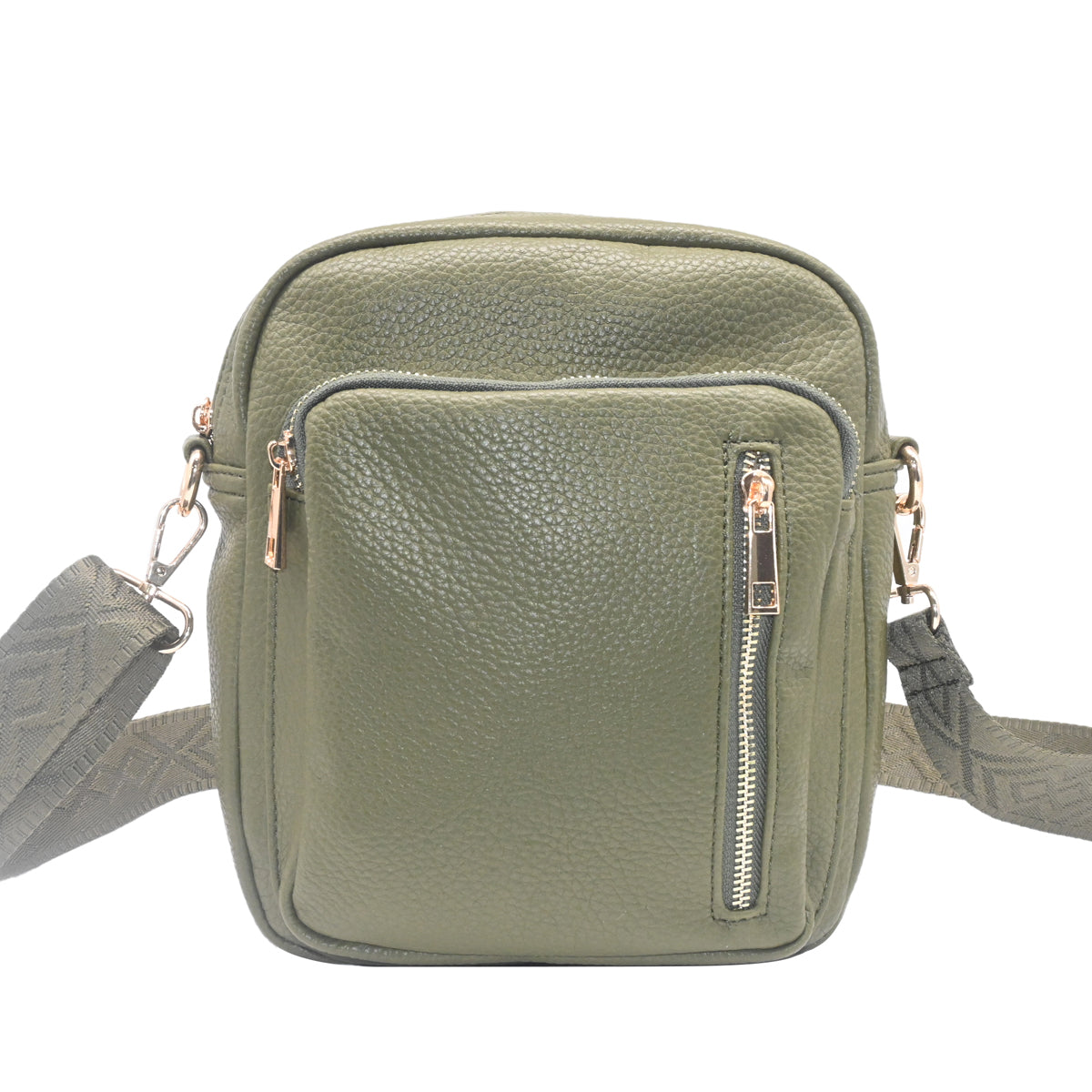 839150 Vesker, DINA Stor CityBag - olivengrønn