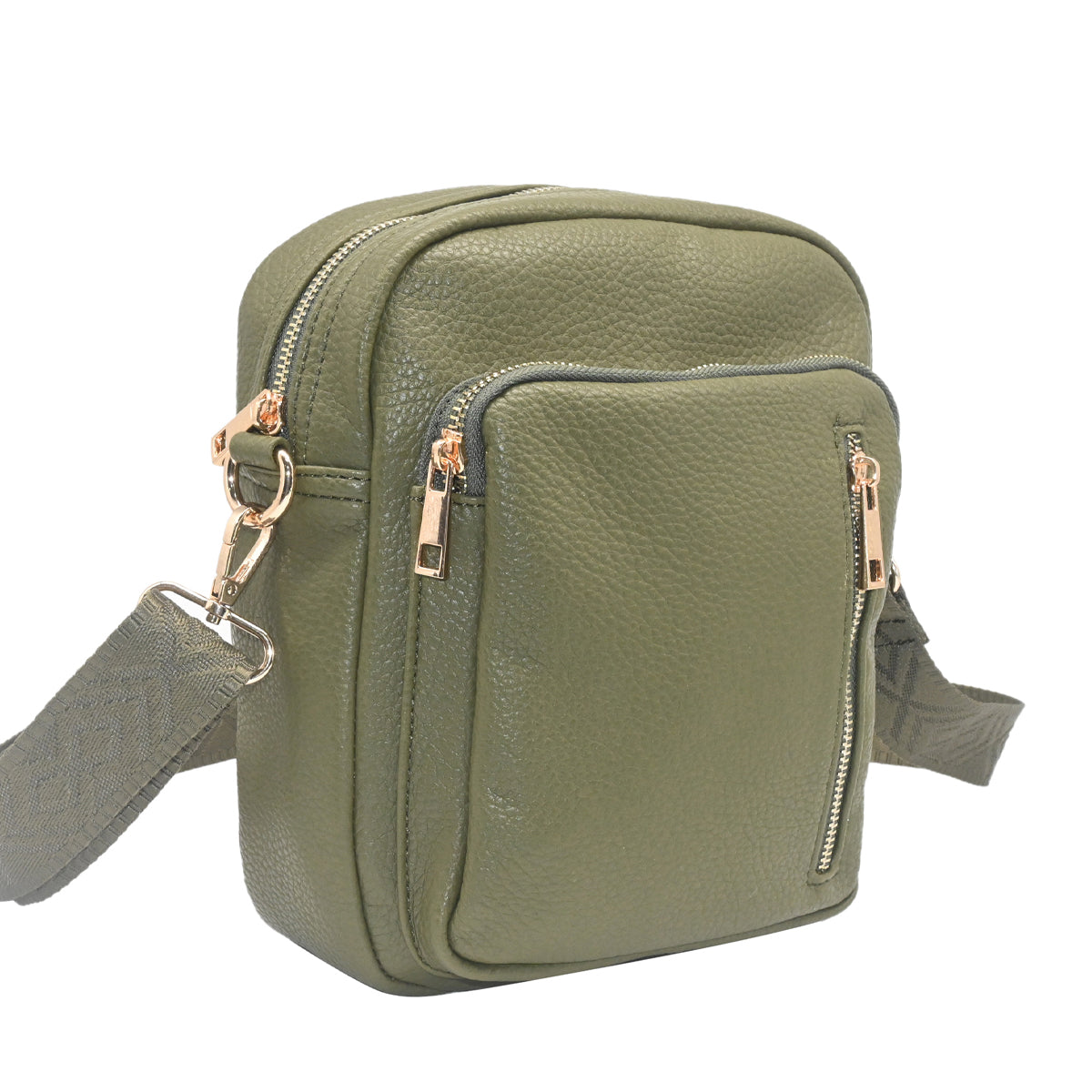 839150 Vesker, DINA Stor CityBag - olivengrønn