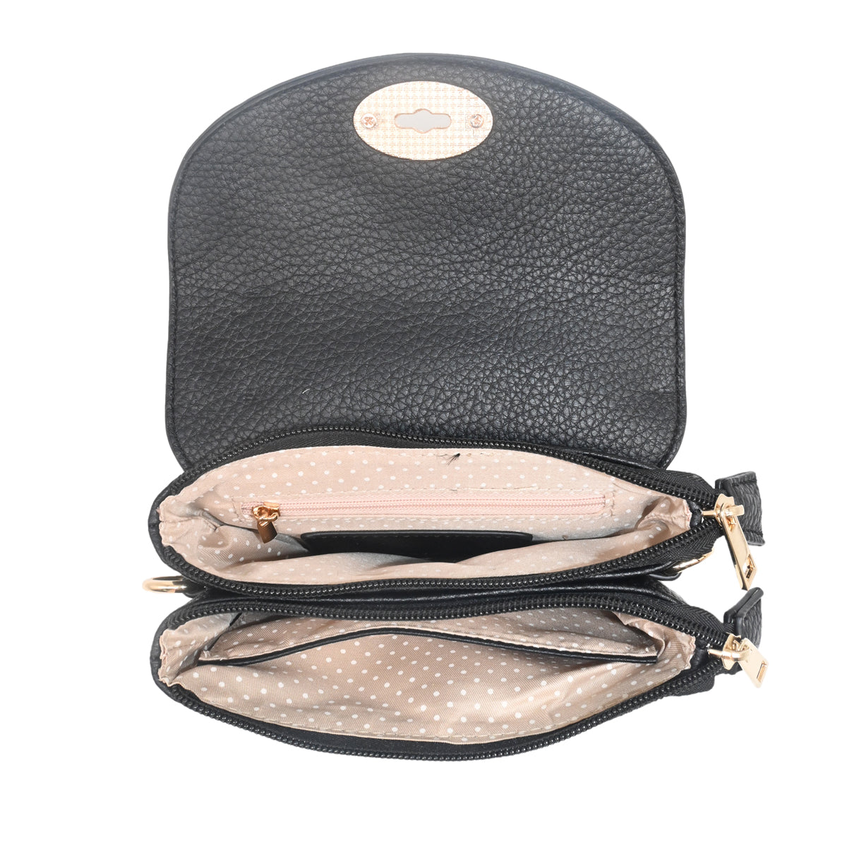 840001 Vesker DANIELLE Clutch - svart