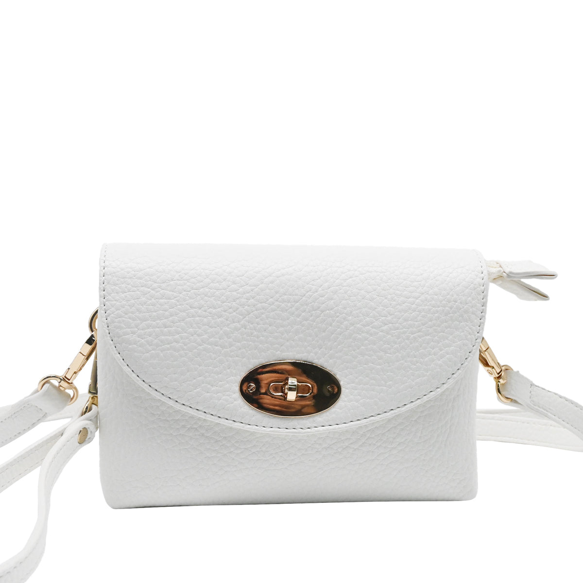 840002 Vesker DANIELLE Clutch - hvit