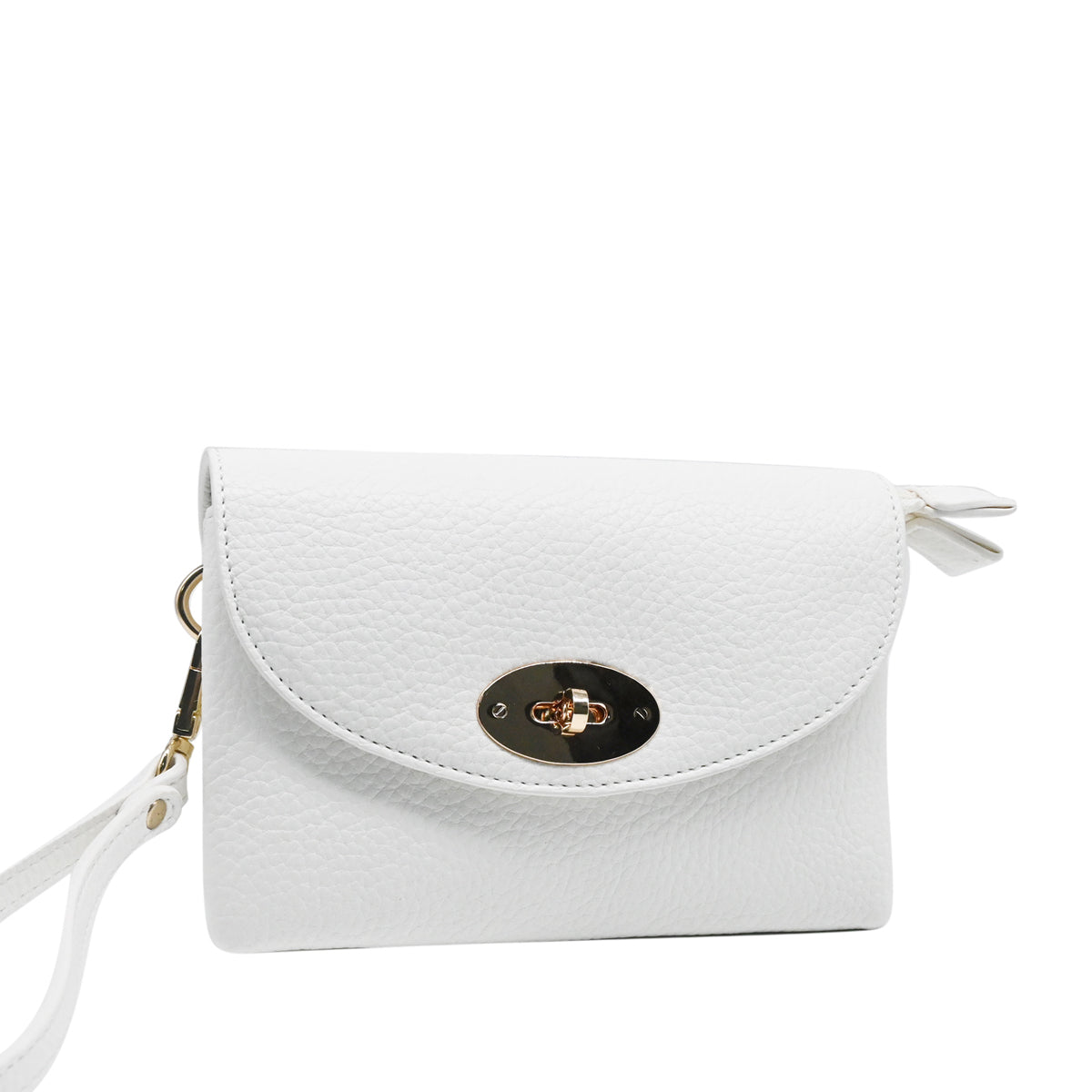 840002 Vesker DANIELLE Clutch - hvit