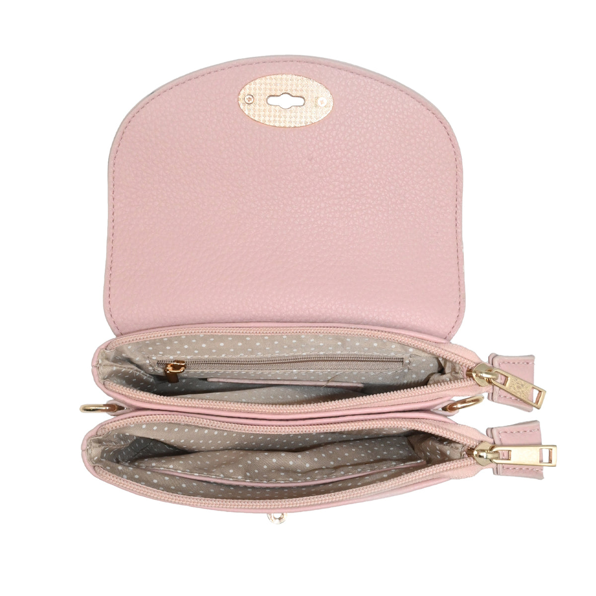 840036 Vesker DANIELLE Clutch - lys rosa