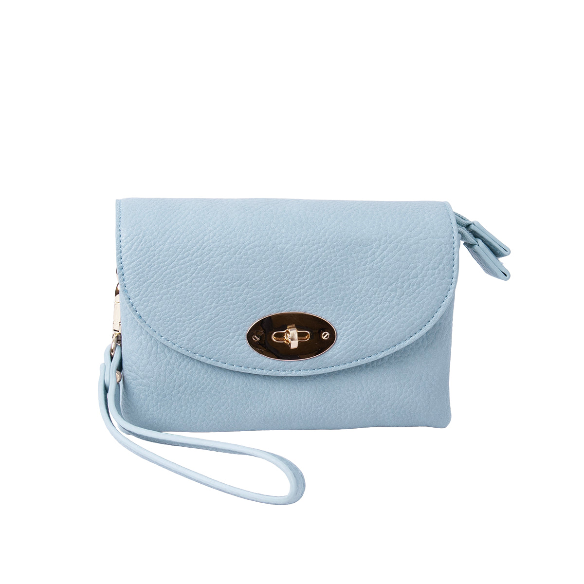 840046 Vesker DANIELLE Clutch - lys blå