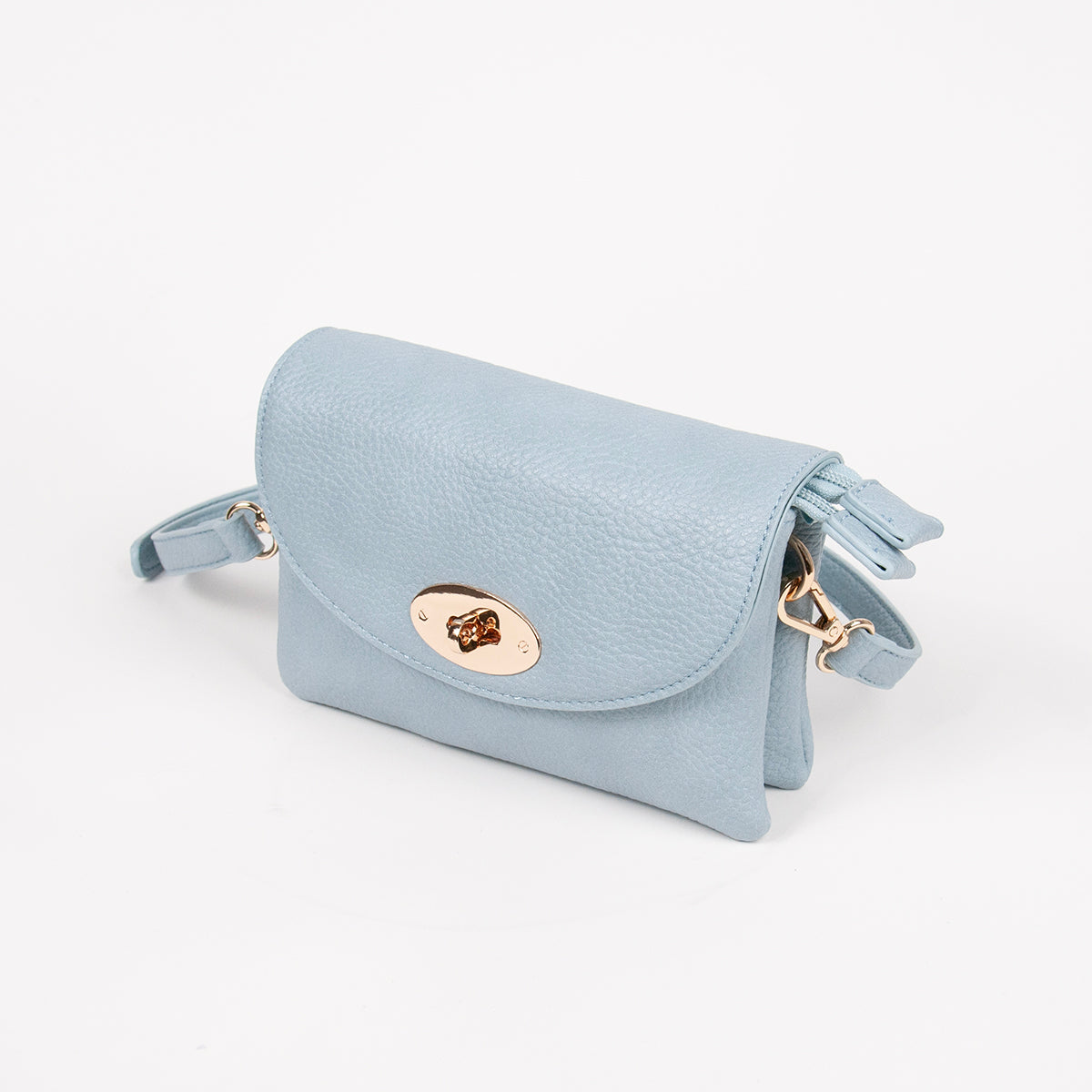840046 Vesker DANIELLE Clutch - lys blå