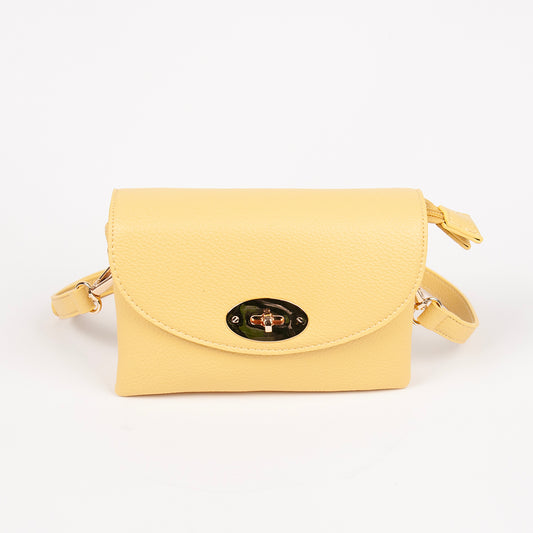 840062 Vesker DANIELLE Clutch - lys gul