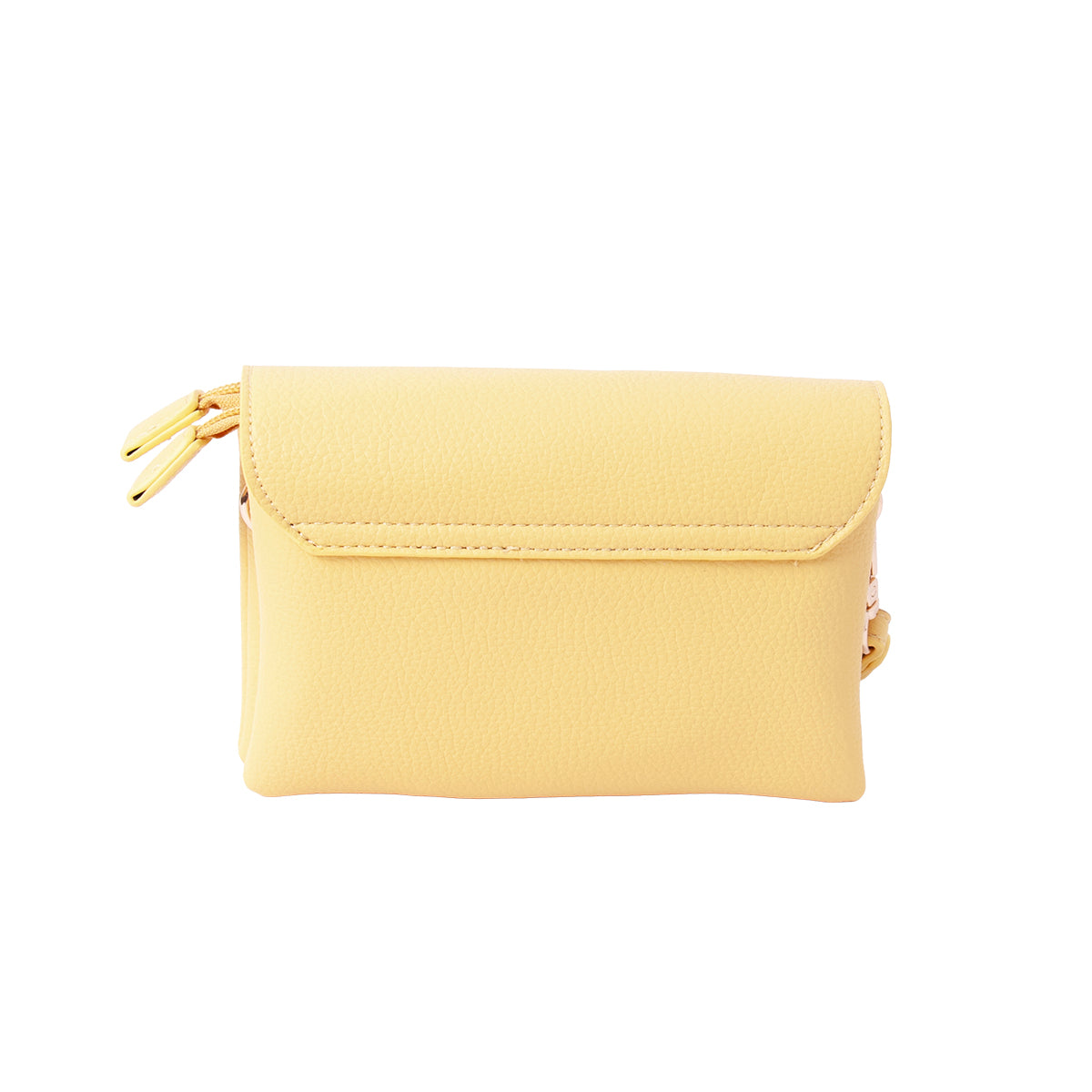 840062 Vesker DANIELLE Clutch - lys gul