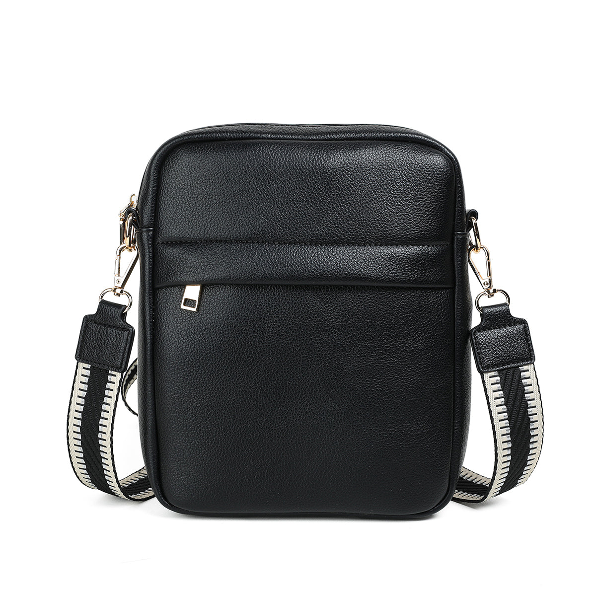 840501 Vesker, FRIDA CityBag med frontlomme - svart