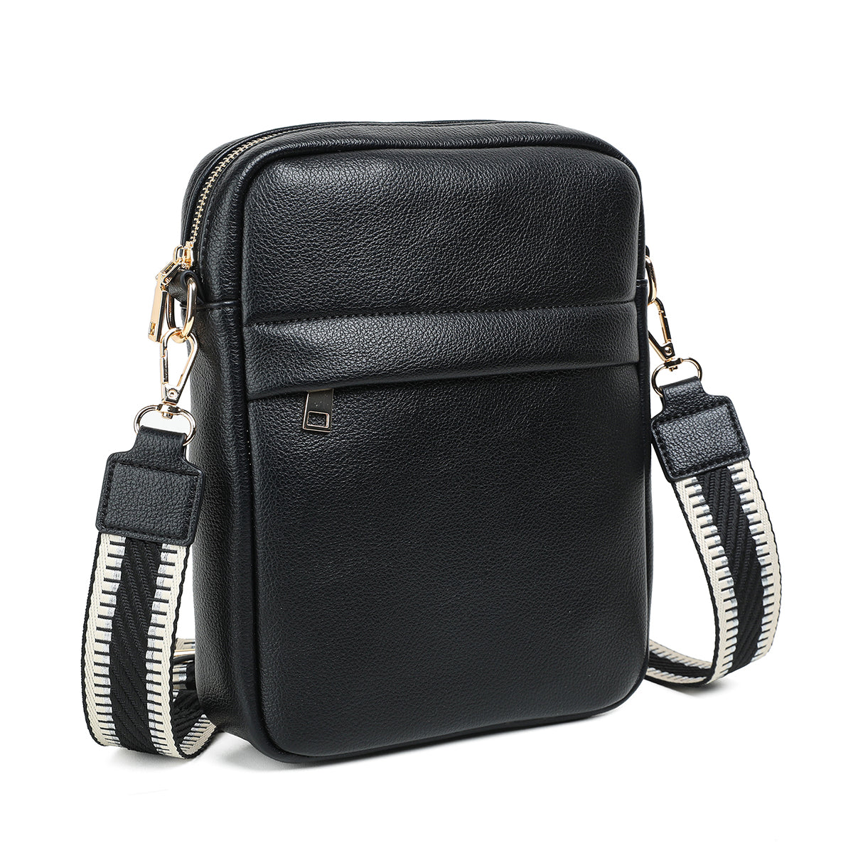 840501 Vesker, FRIDA CityBag med frontlomme - svart