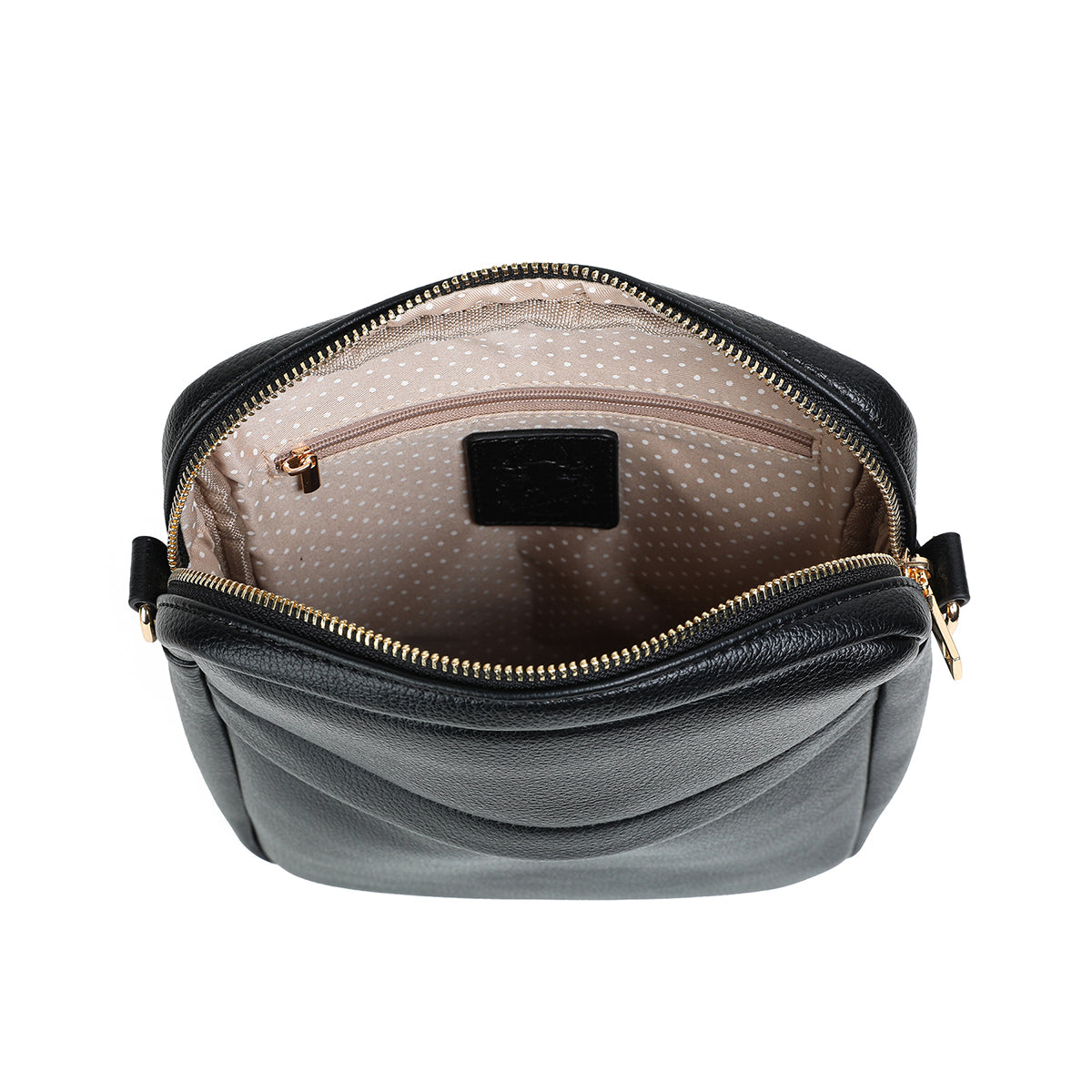 840501 Vesker, FRIDA CityBag med frontlomme - svart