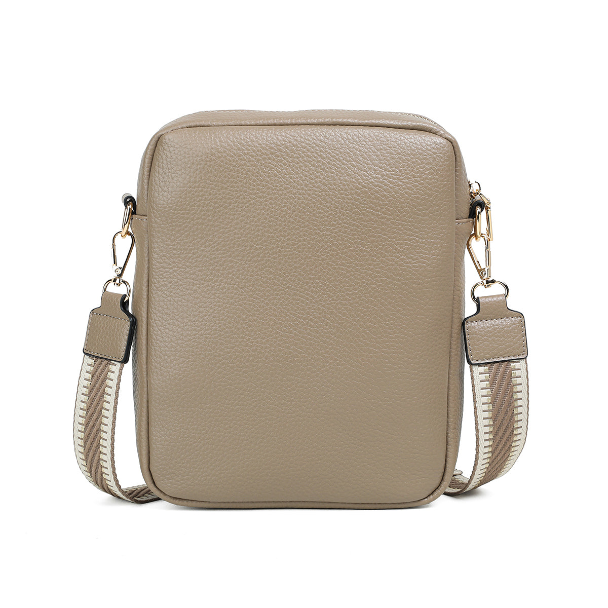 840505 Vesker, FRIDA CityBag med frontlomme - beige