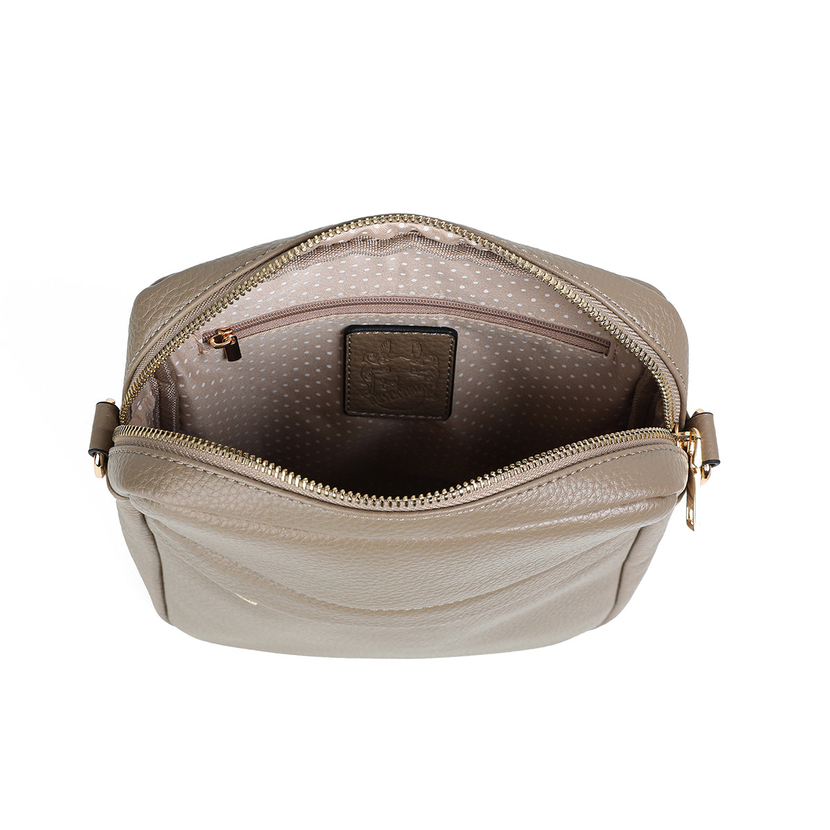 840505 Vesker, FRIDA CityBag med frontlomme - beige