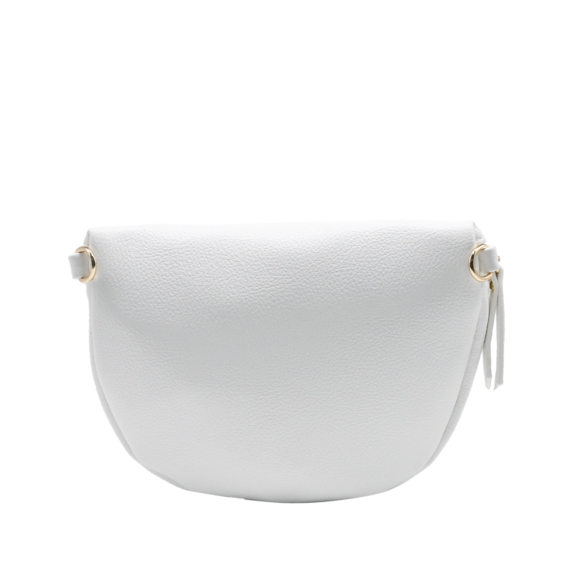 840702 Vesker, PEPPER BumBag med mønstret rem - hvit