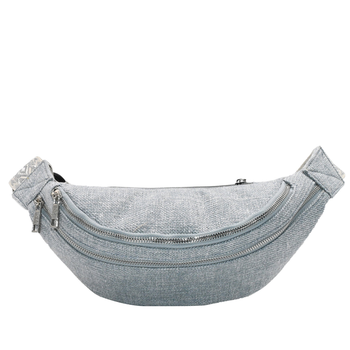 840846 Vesker, FRIGG BumBag- lin-look - jeansblå